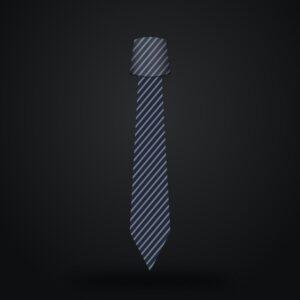 Striped Silk Tie